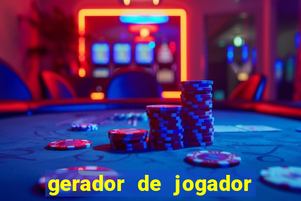 gerador de jogador de futebol